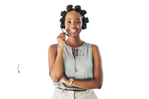 A member of the customer support team